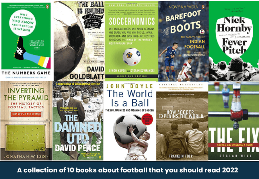 รวมหนังสือ 10 หนังสือเกี่ยวกับฟุตบอล ที่คุณควรอ่าน 2022